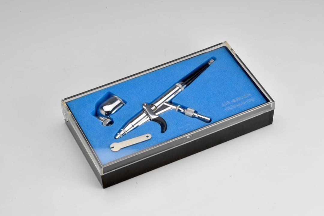 オリンポス OLYMPOS エアーブラシ HP-102B 本物 ノズル口径0.3mm