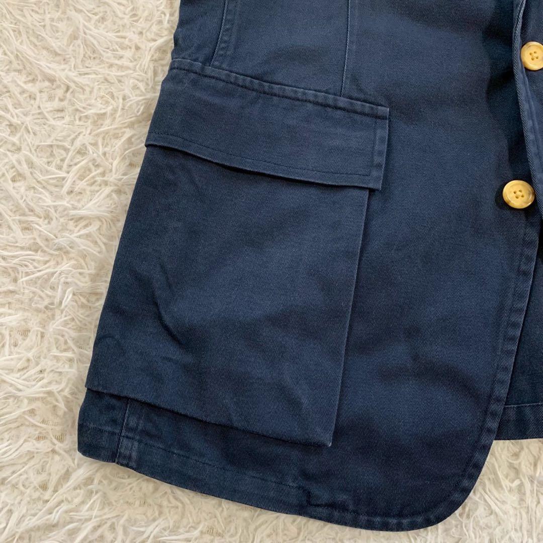 ポロラルフローレン 金ボタン エンブレム ワッペン テーラード