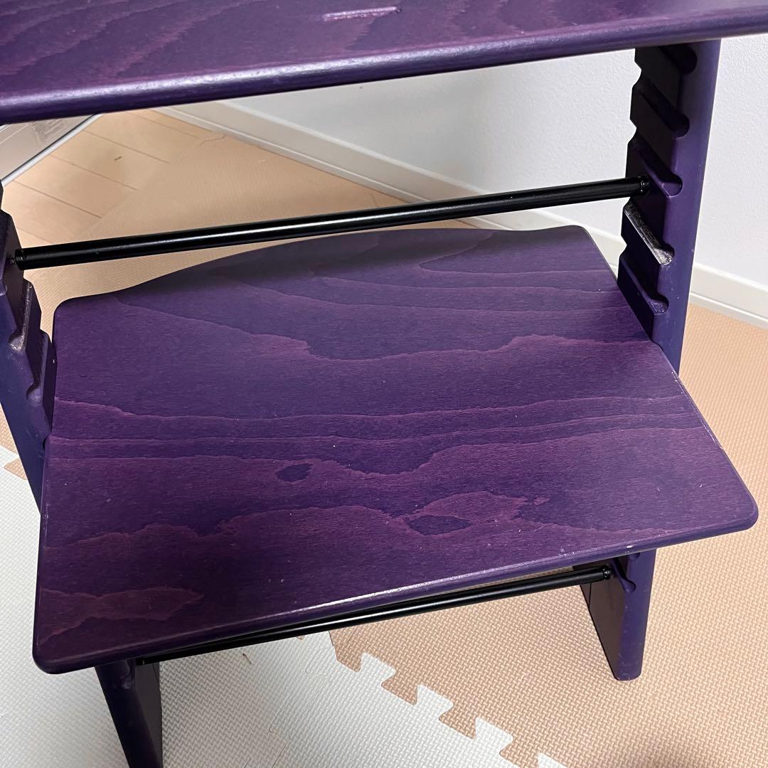 新型】STOKKE ストッケ トリップトラップ ナンバー5 パープルSTOKKE