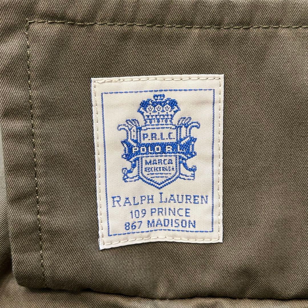 美品 ポロ ラルフローレン リバーシブル ツイード ベンタイル コート