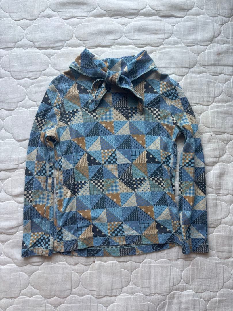 Misha & Puff 4y ブルーパッチワーク スカウト - メルカリ