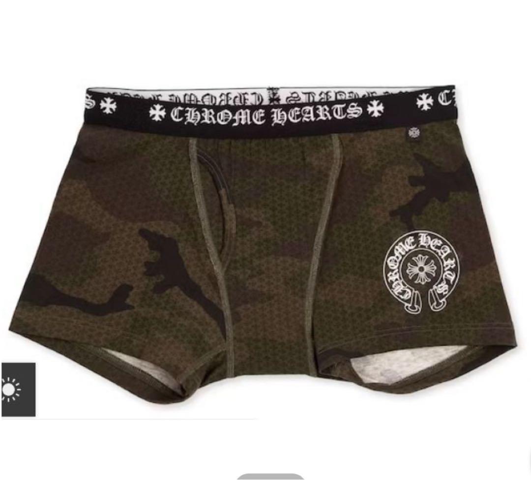 新品 Chrome Hearts ショート ボクサー ブリーフ カモ 迷彩 XL - メルカリ