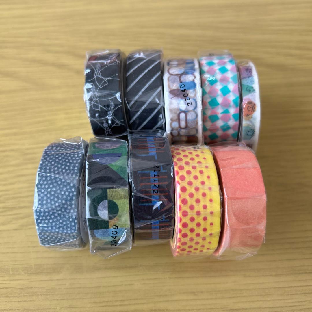 mt マスキングテープ 新品まとめ売り 廃盤 10本まとめ売り 値下げ中