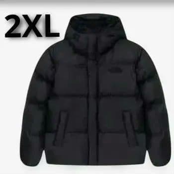 新品】韓国限定 ノースフェイス ホワイトレーベル ダウン ダークグレイ