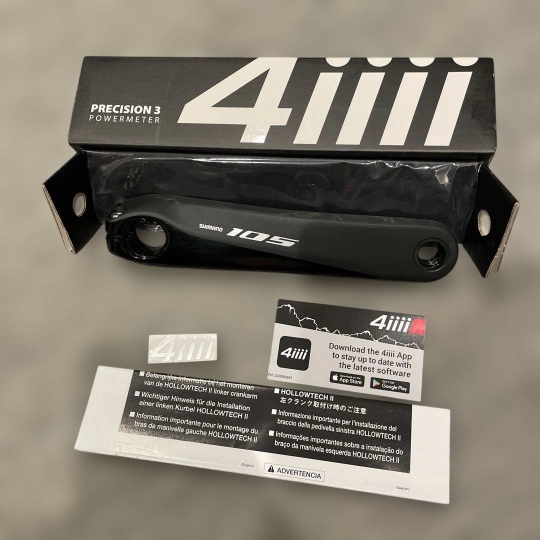 4iiii 170mm PRECISION3+パワーメーター R7000 105 4iiii(フォーアイ) PRECISION3+(プラス) パワーメーター シマノ XT