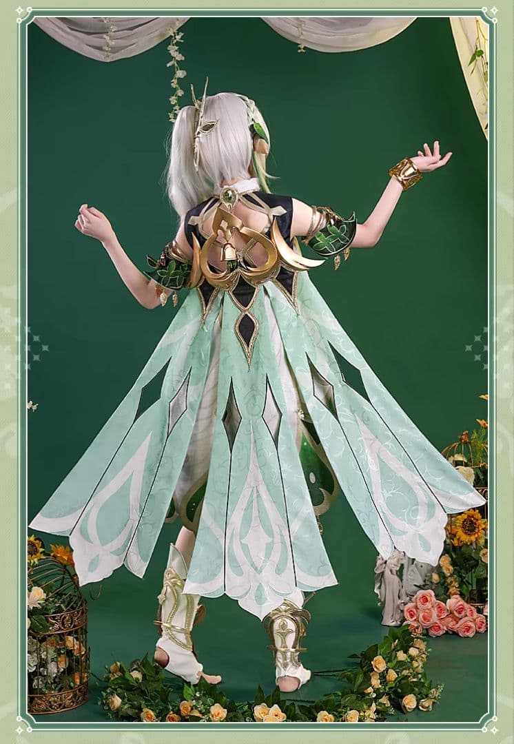 原神げんしん ナヒーダ 三分妄想製 コスプレ衣装 高級感フルセット