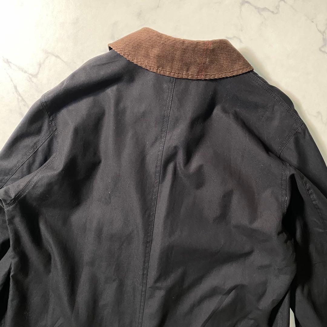 美品】アナクロノーム ステンカラーコート 裏地 フランネル＆オンブレ