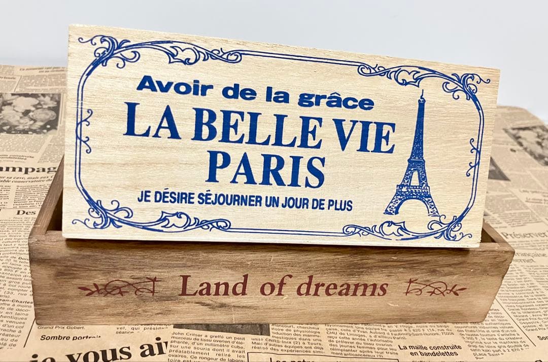 pin様専用＊】 木箱 ボックス アイアン フレーム 雑貨セット