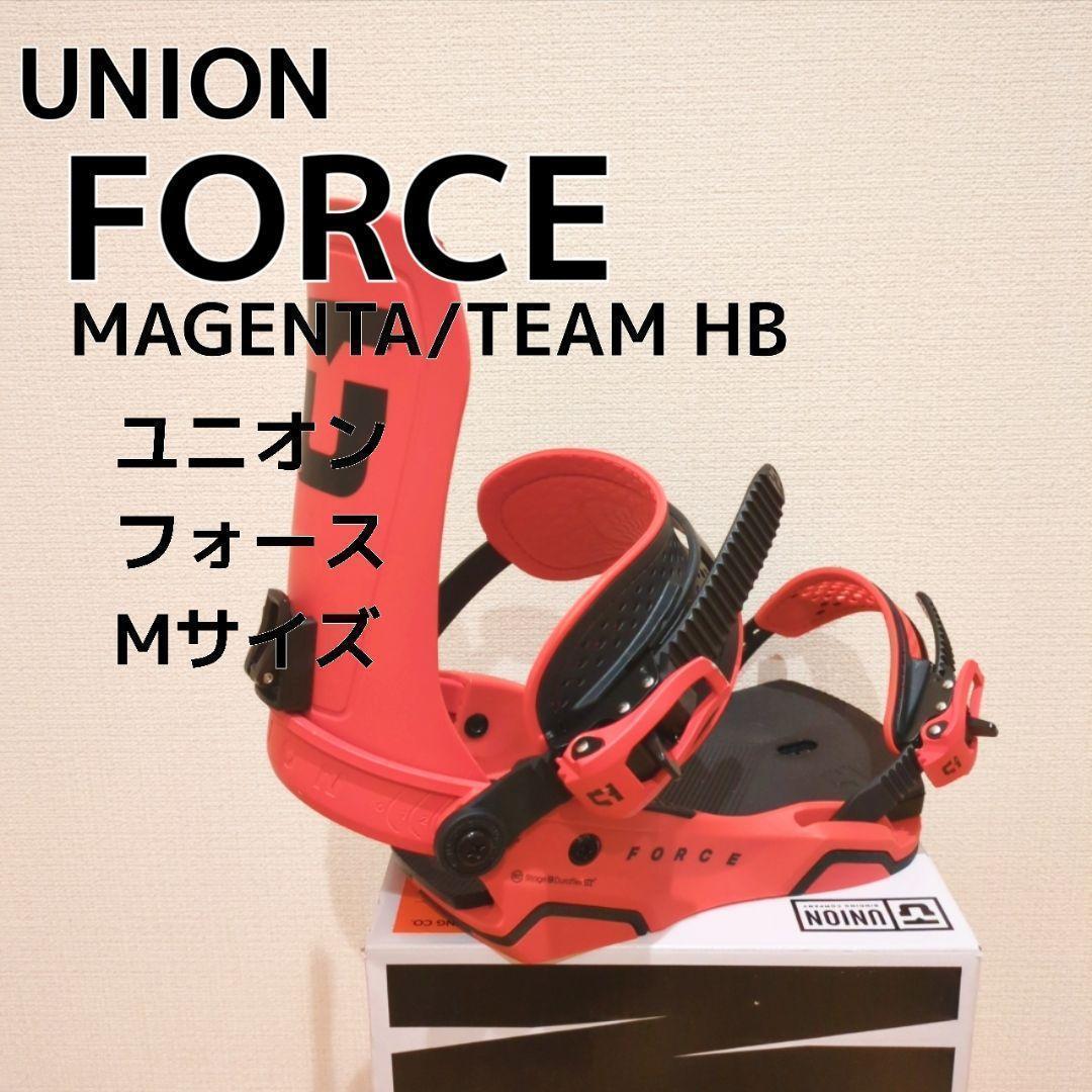 UNIONユニオンForceフォース 24-25モデル マゼンタ メンズMサイズ