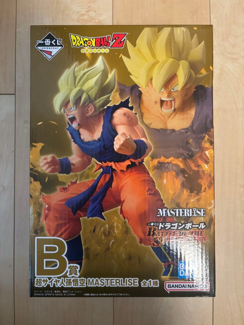 ドラゴンボール一番くじ B賞 超サイヤ人孫悟空MASTERLISE - メルカリ