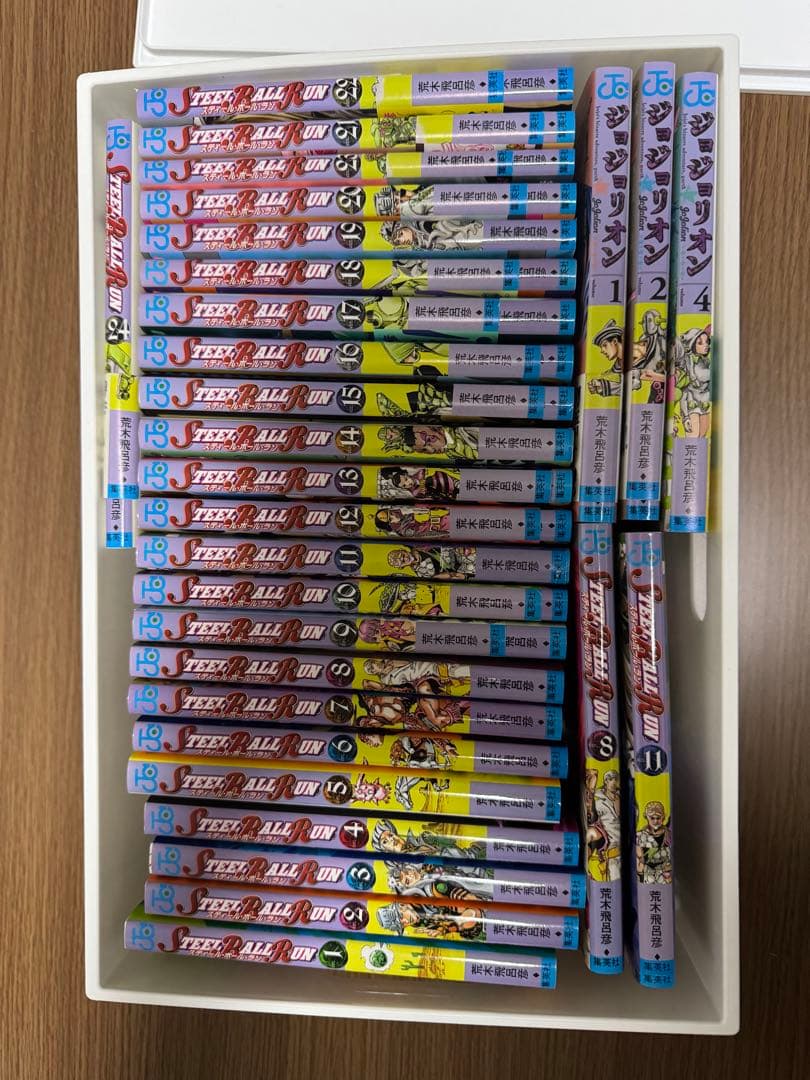 ジョジョの奇妙な冒険　7部　スティールボールラン　全巻 STEEL BALL RUN ―ジョジョの奇妙な冒険Part7 コミック 全24巻 完結