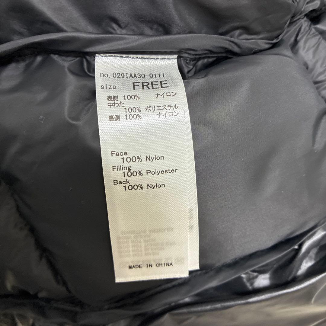 美品】マウジー SQUARE PADDED ジャケット ダウン ブラック - メルカリ