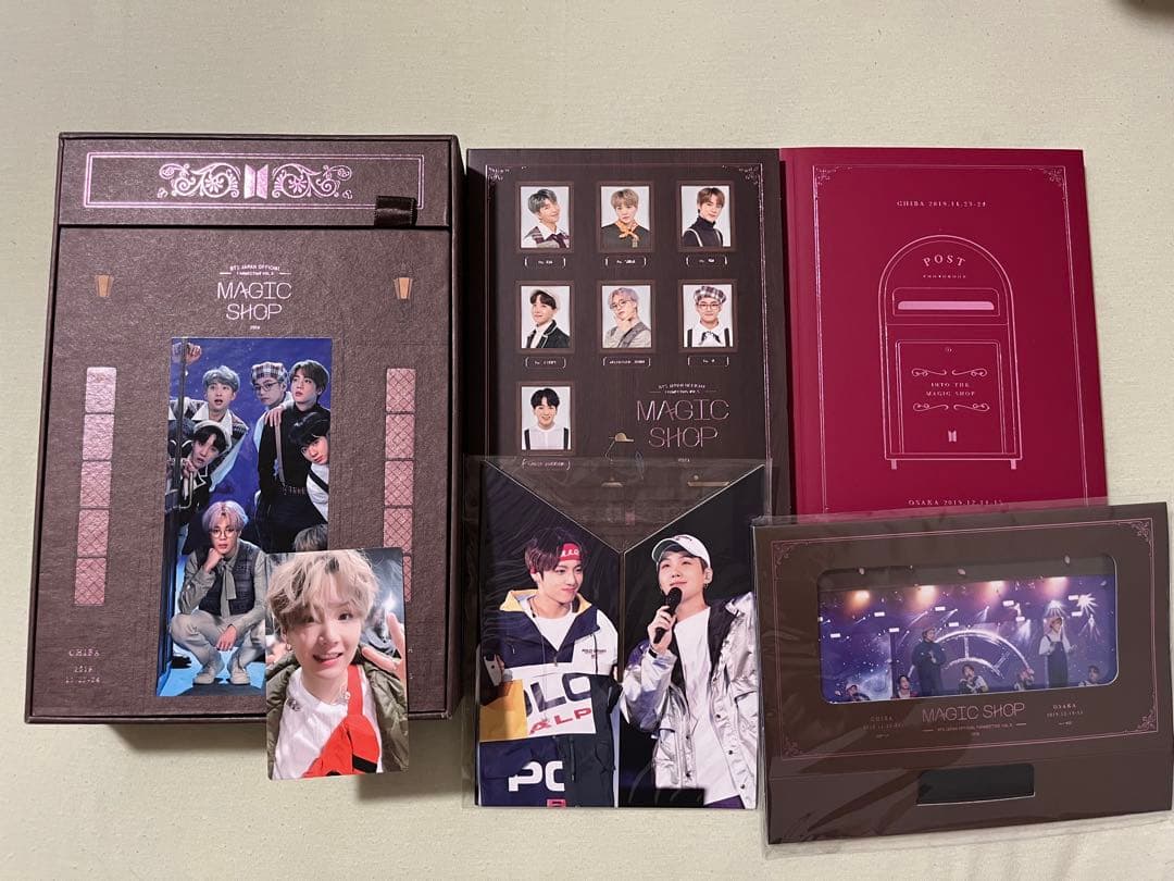 BTS MAGIC SHOP DVD 日本公演 日本語字幕付 トレカ ユンギ DVD 「BTS JAPAN OFFICIAL FANMEETING VOL.5 [ MAGIC SHOP ]」 8月26日