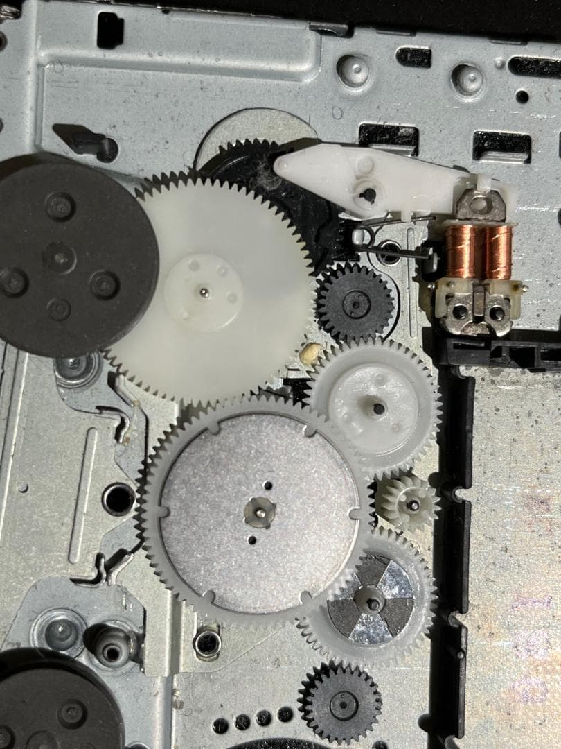 はめ込み式SONY 後期カセットウォークマン（WM-EX,FX等）用平ギア代替