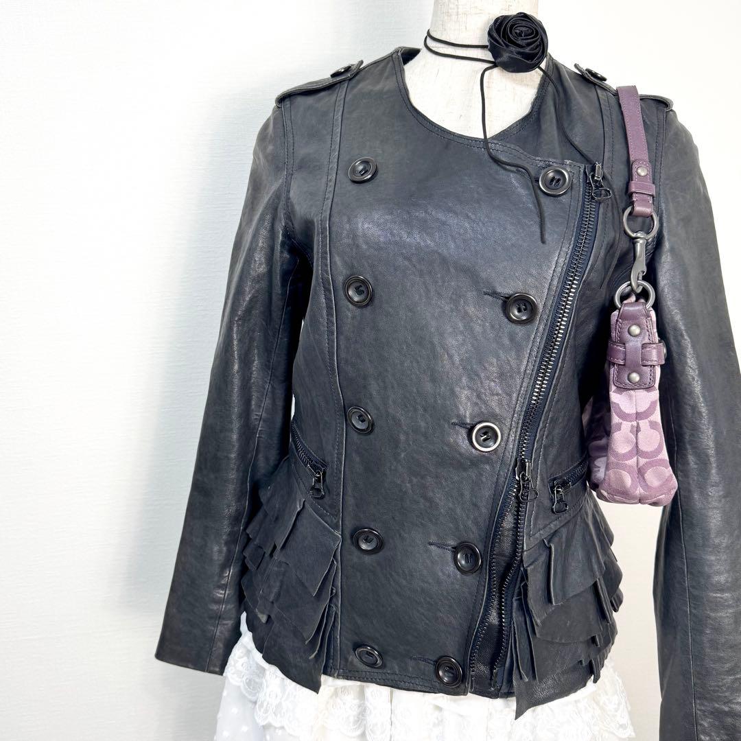 y2k❤️00s 3.1 Phillip Lim レザー ナポレオン ジャケット - メルカリ