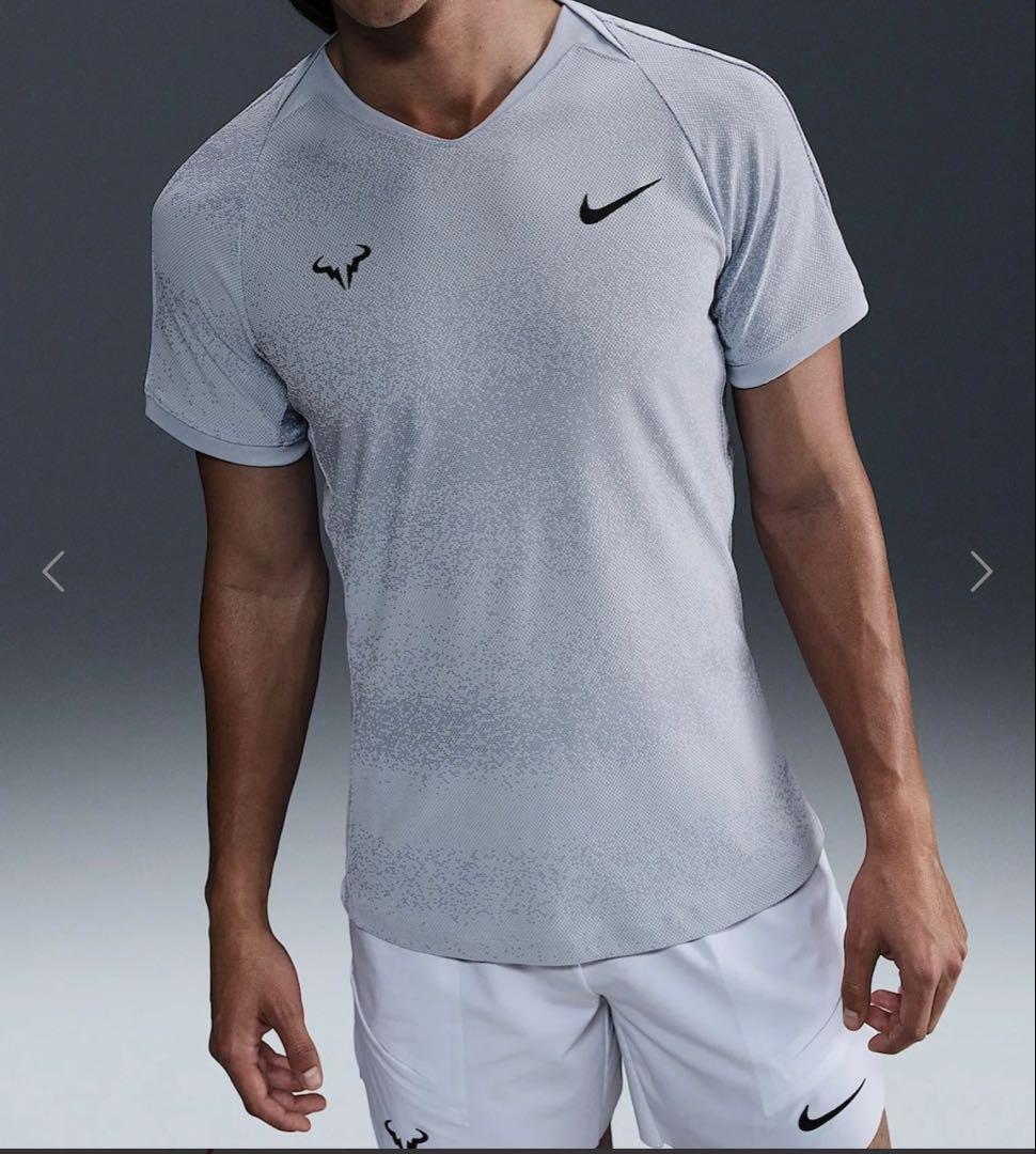 【日本未発売】　ナダル　ウェア　ゲームシャツ 染め】半袖飾りステッチゲームシャツ｜JMFC0104｜｜オリジナル