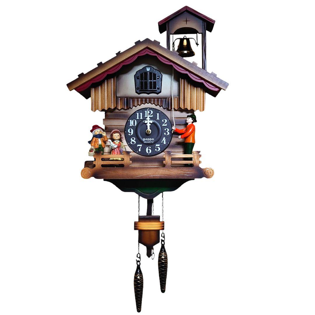 訳あり】 CITIZEN 鳩時計 ポッポ時計 メルヘンハウス 壁掛け時計