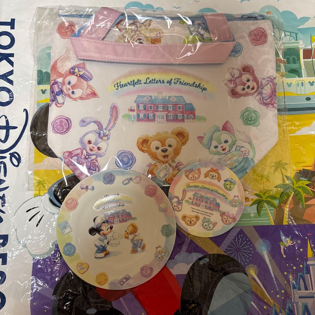 ダッフィー ハートフェルトレターズ スーベニアランチケース