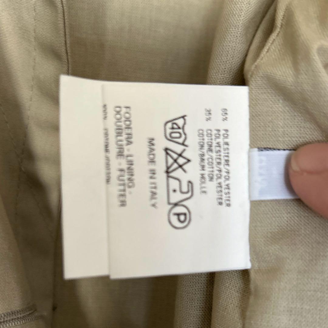 マルタンマルジェラ メンズトレンチコート スプリングコート ベージュ