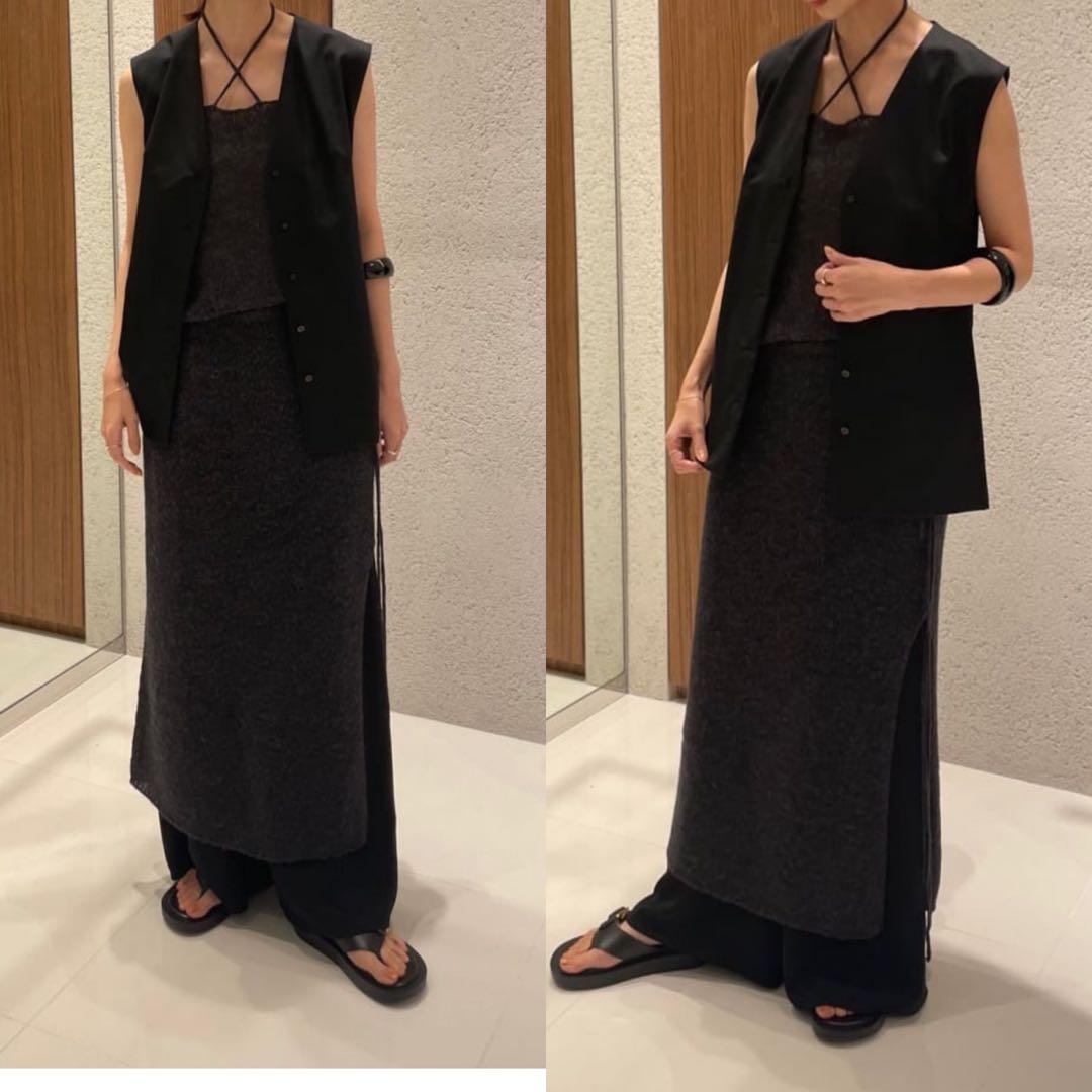 Plage 24AW SHEER ALPACA キャミソール グレー - メルカリ