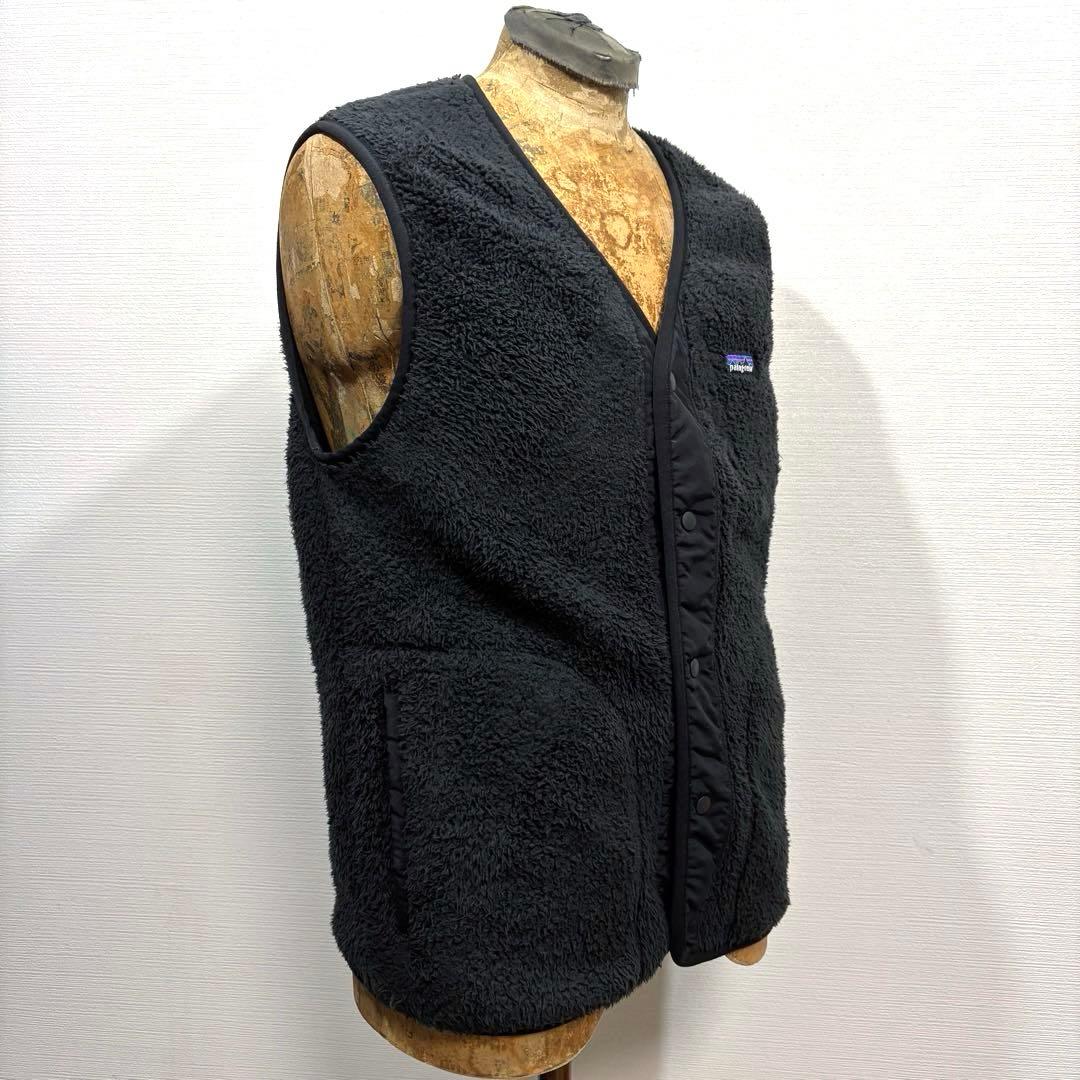 M 黒 Patagonia パタゴニア ロスガトス ベスト ボア フリース - メルカリ