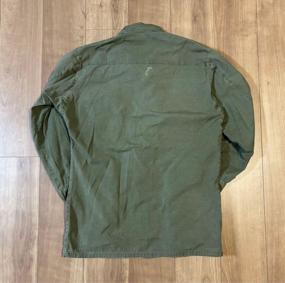 70s U.S.ARMY ジャングルファティーグ 4th リップストップ S-R