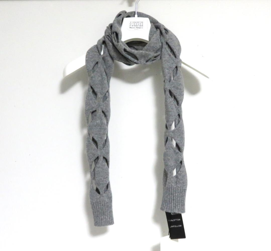 定価3.9万 新品 STEFAN COOKE Slashed scarf グレー STEFAN COOKE / ステファンクック】 Slashed scarf | ジャーナル