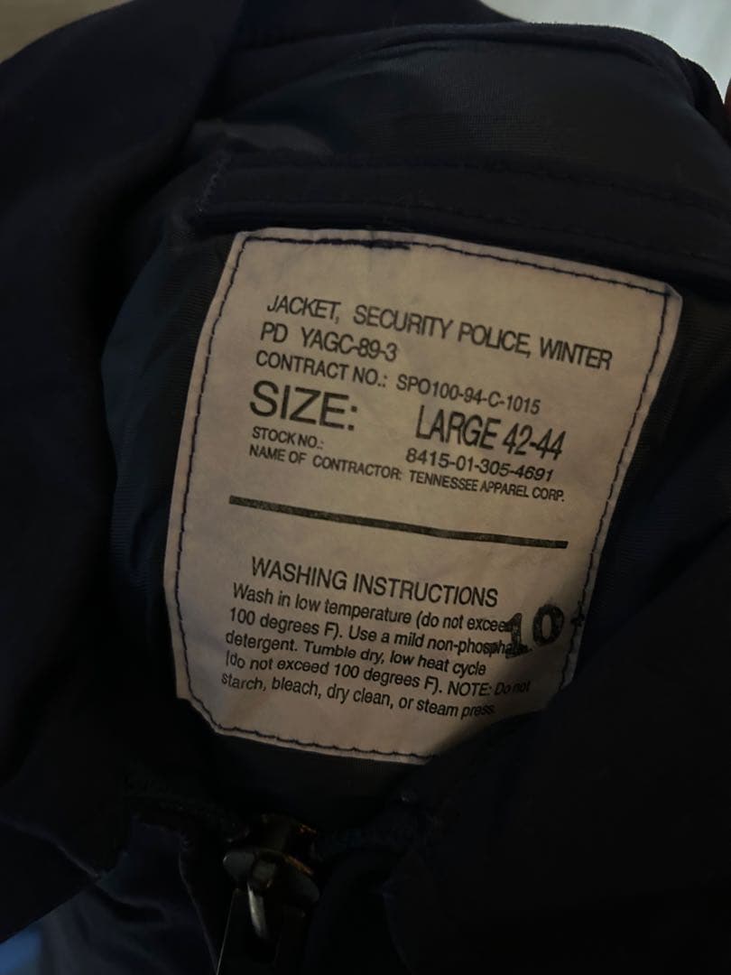 ジャケット・アウター U.S.NAVY COLD WEATHER FIELD JACKET