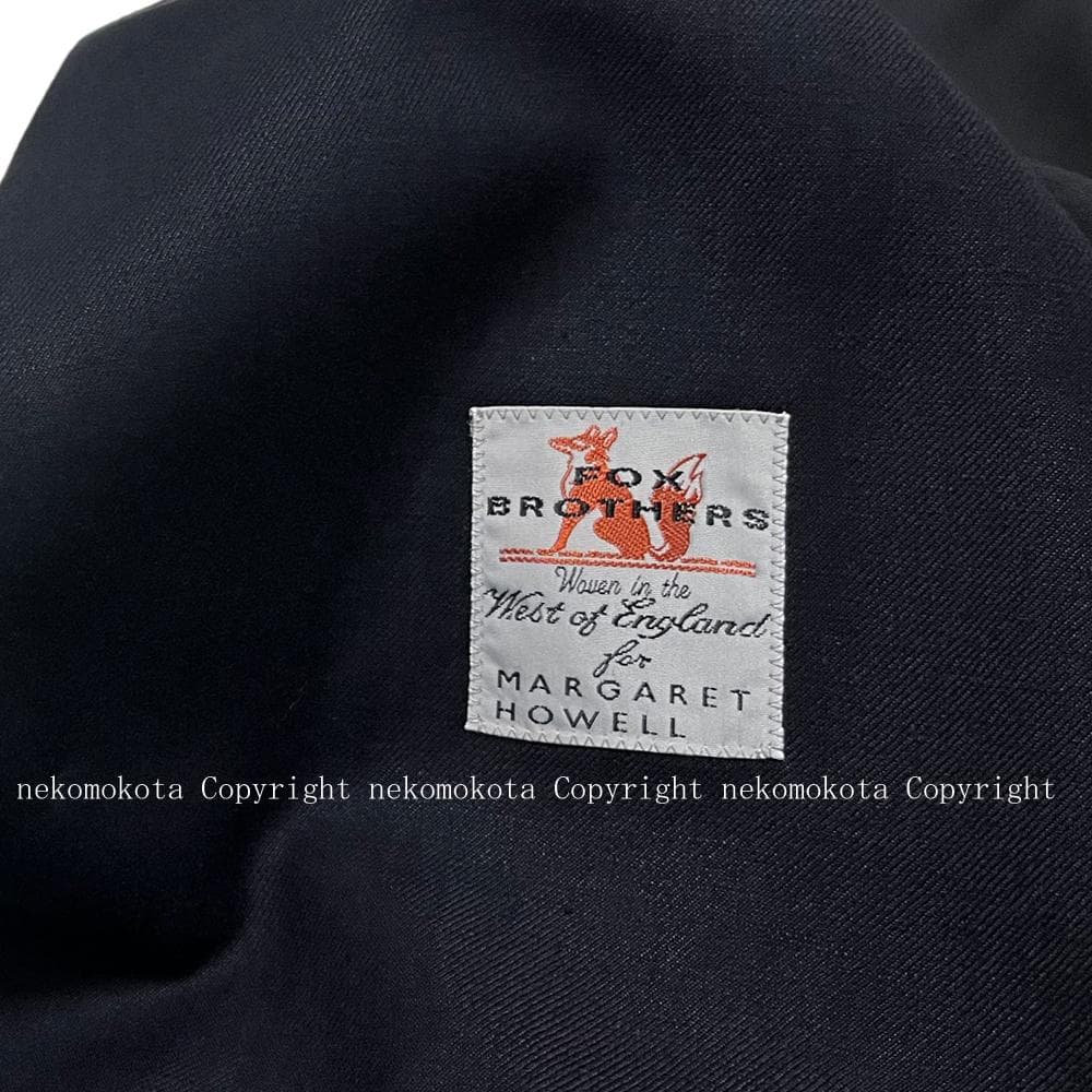 マーガレットハウエル フォックスブラザーズ ウール リネン ジャケット