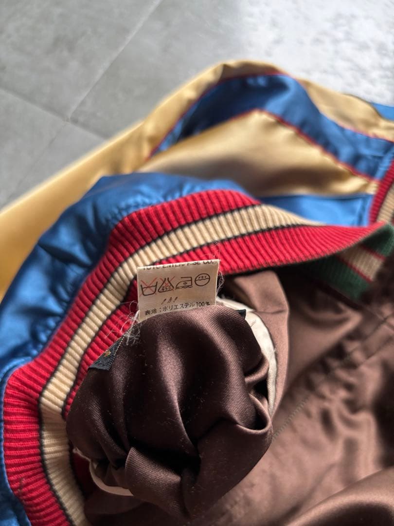 テーラー東洋 スカジャン リバーシブル 希少 M品番 Lサイズ デザイン