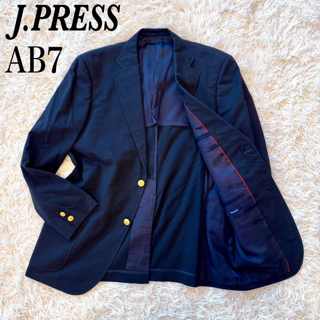 紺ブレ 金ボタン】JPRESS ジェイプレス テーラードジャケット AB7 紺