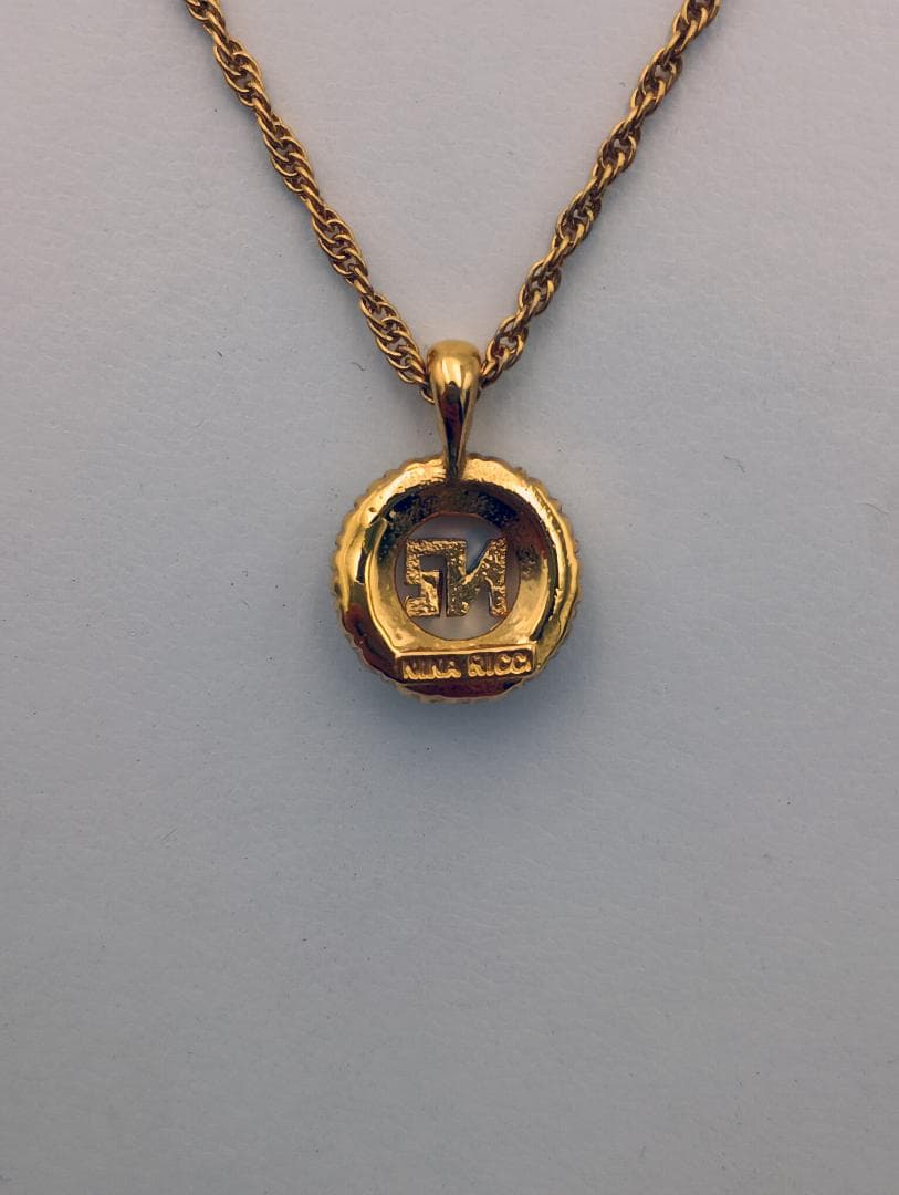ニナリッチ K18 刻印 ネックレス ゴールド NINA RICCI 美品 - メルカリ