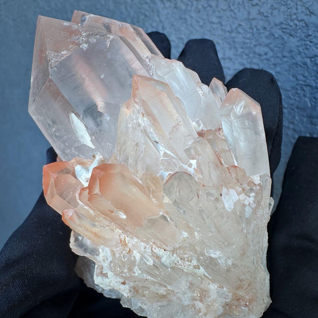 爆アレ❗️可愛いピンク♡超綺麗マダガスカル産パイナップルピンククラスターA1167