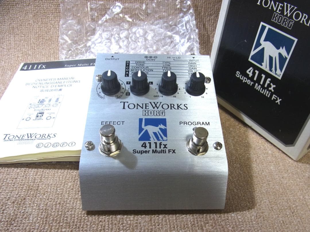 TONEWORKS KORG 411fx Super Multi FX コルグ♪ Korg ToneWorks 411fx Super Multi FX - What To Know & Where To Buy