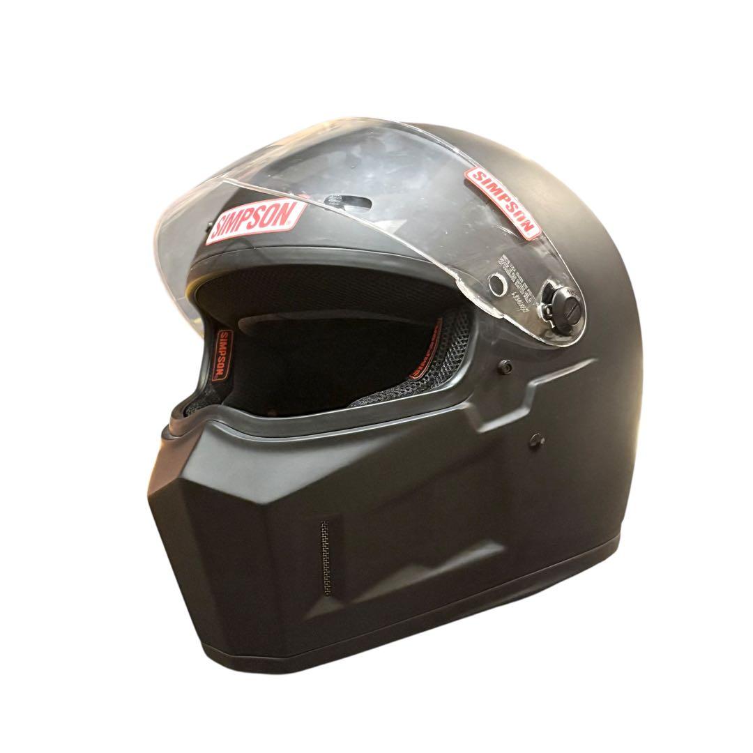 SIMPSON NORIX SB13 フルフェイス ヘルメット マットブラック - メルカリ