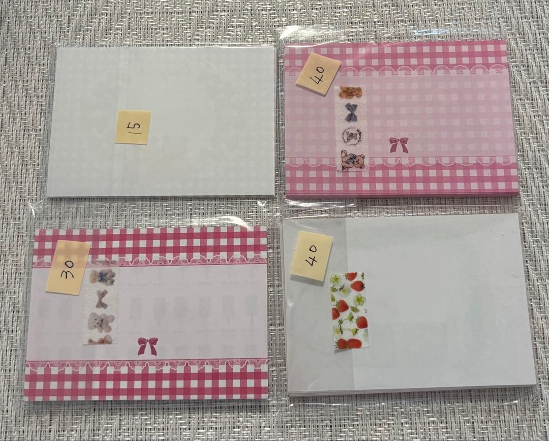 紙ものまとめ売り ARomantic様 くまちゃんセット♡