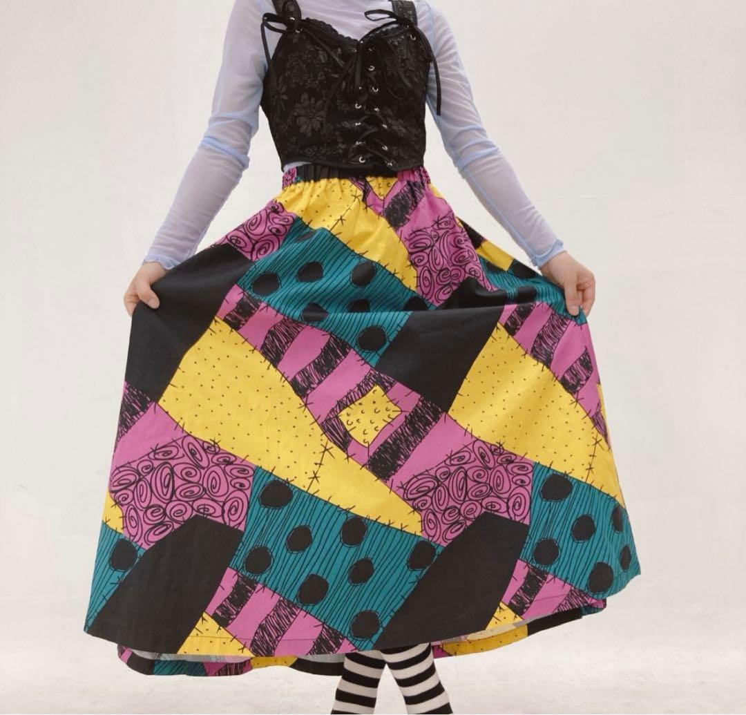 ディズニー ナイトメアビフォアクリスマス サリー スカート - メルカリ