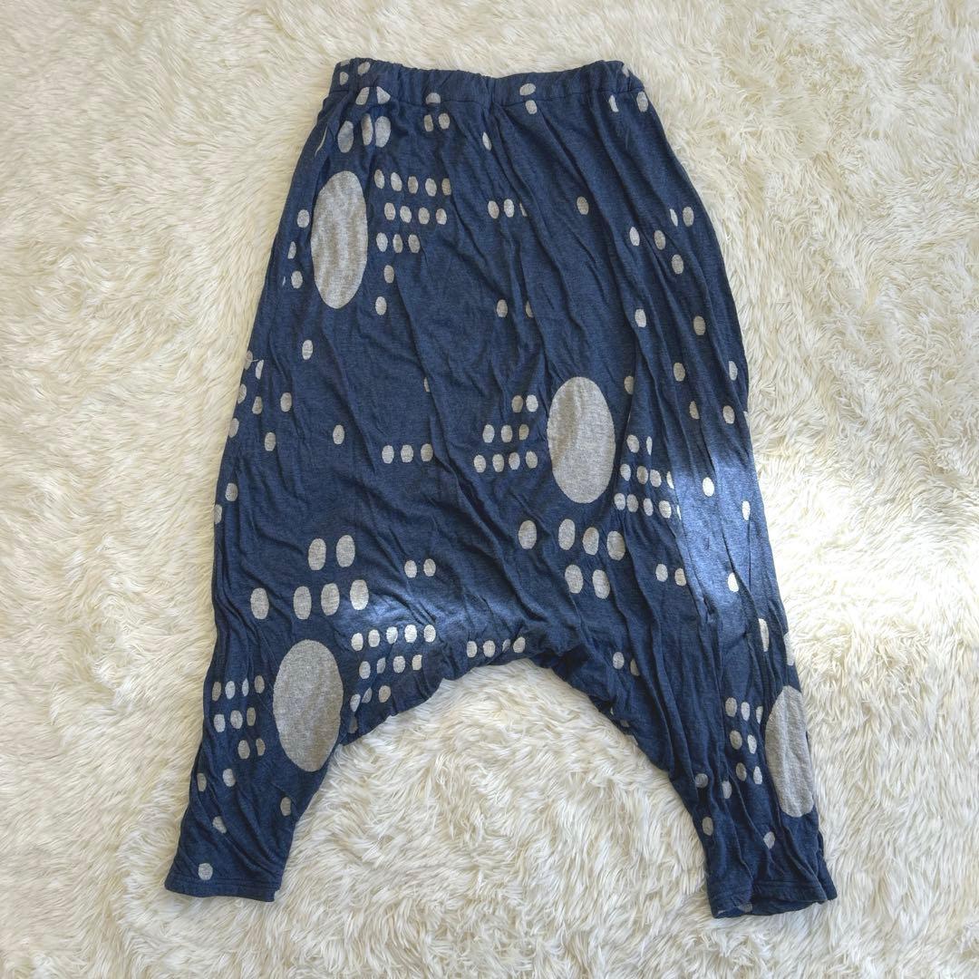 慈雨 センソユニコ 変形デザイン サルエルパンツ ランダムドット 近年 40 サルエルパンツ パンツ レディース ボトムス 変形 送料無料・再入荷