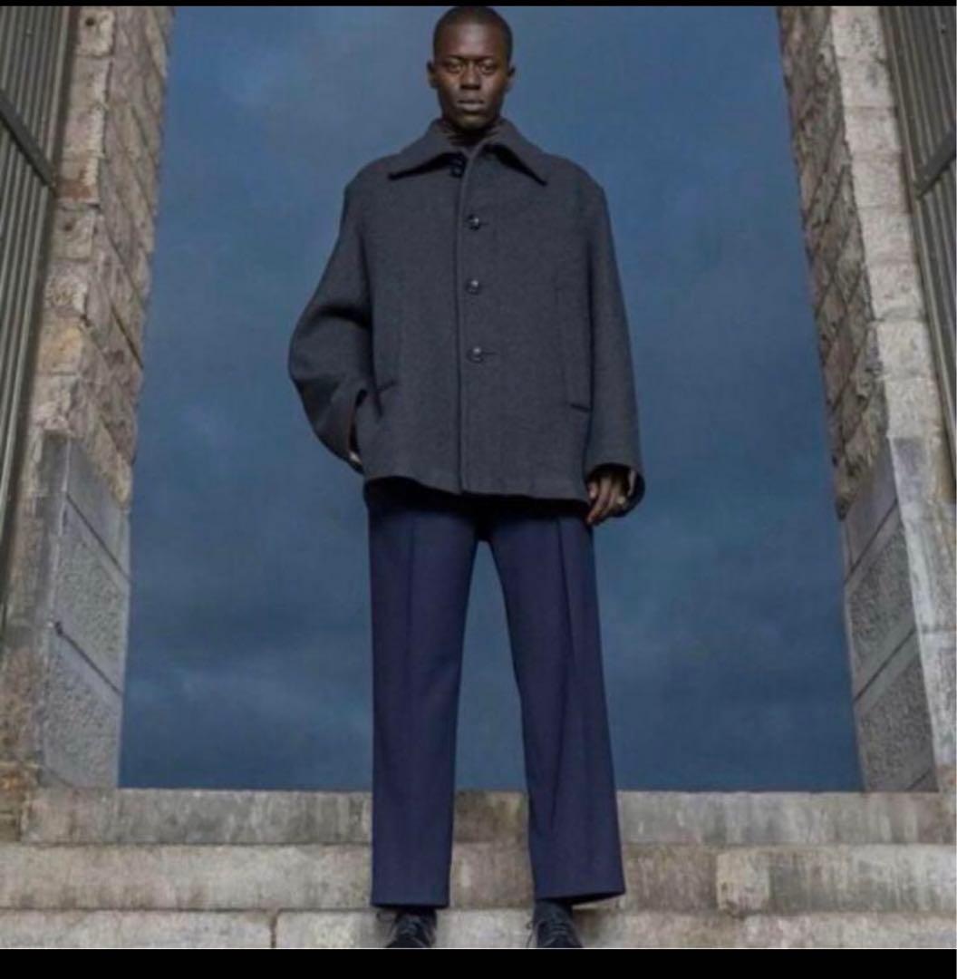 試着のみ 超美品】21aw dries van noten ハーフコート - メルカリ