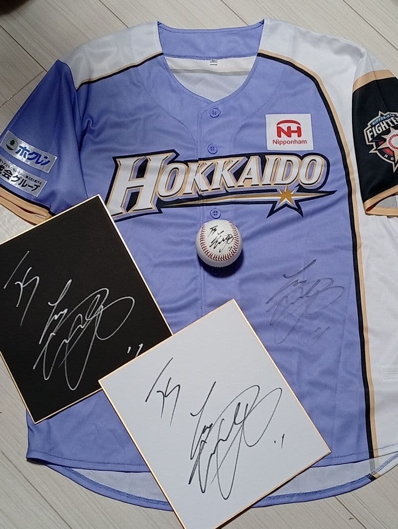 大谷翔平 直筆サインユニフォーム、直筆サインボール、直筆サイン色紙