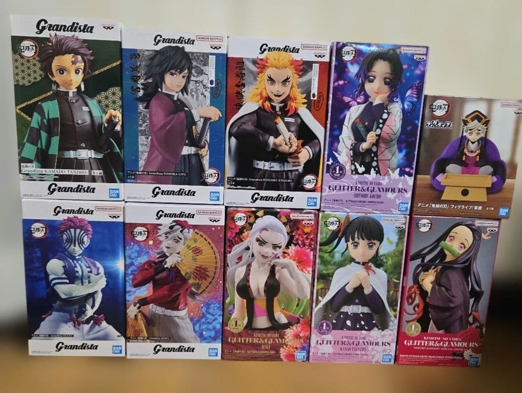 鬼滅の刃 Grandista 竈門炭治郎 冨岡義勇 猗窩座 童磨 煉獄 胡蝶