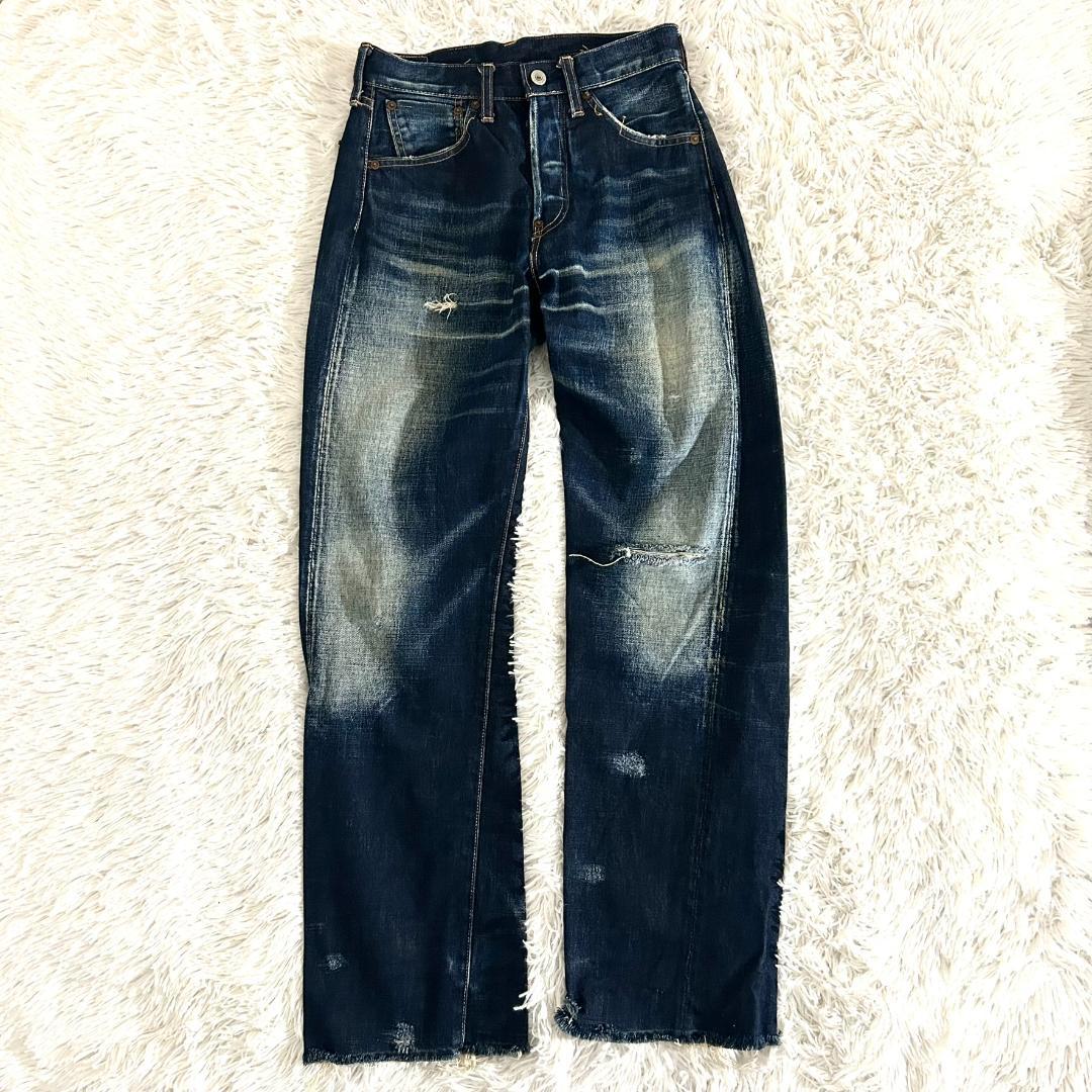 Levi’s 501XX 日本製 赤耳 セルビッジ W30 ヴィンテージ加工 Levi's VINTAGE CLOTHING LEVI'S リーバイス 501XX 1966年モデル 復刻