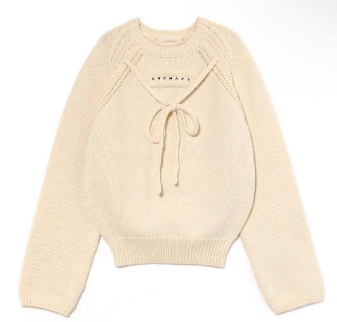 トップス andmary casey knit tops ANDMARY】Casey knit tops