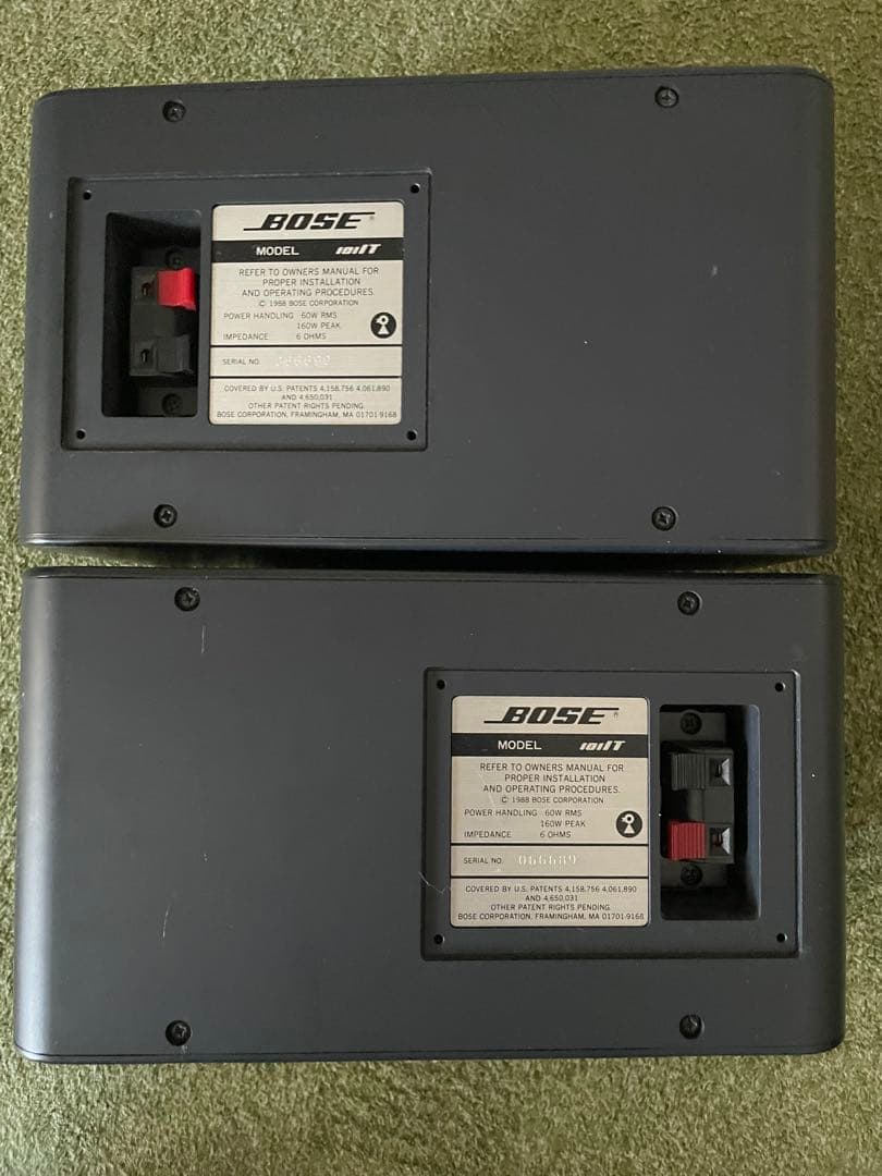良品】BOSE 101IT イタリアーノ シリアル連番鳥マークスピーカー