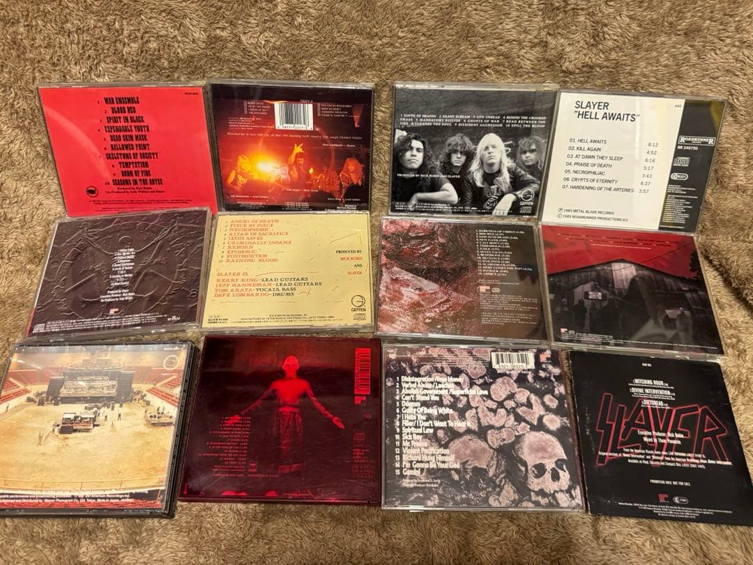 Slayer CDアルバムセット 【バラ売り可能】の通販はau PAY マーケット