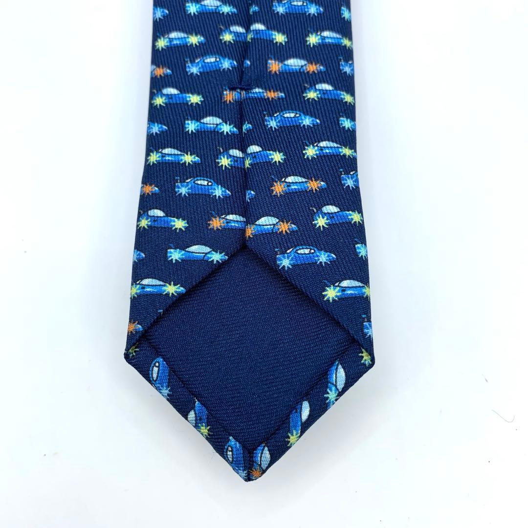 限定品】HERMES エルメス ネクタイ ルマン24時間 100周年限定