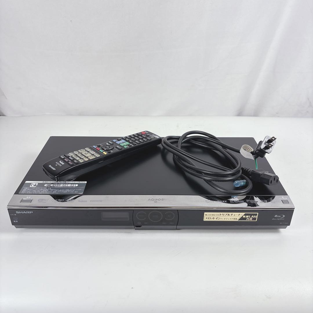 SHARP AQUOS BD-T1300 ブルーレイディスクレコーダー - メルカリ