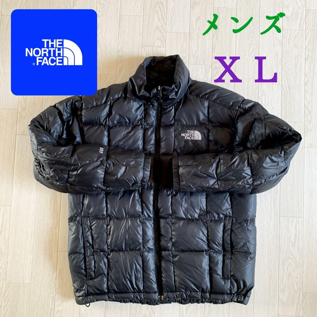 ノースフェイス メンズ ダウン XL 600フィル ブラック - メルカリ