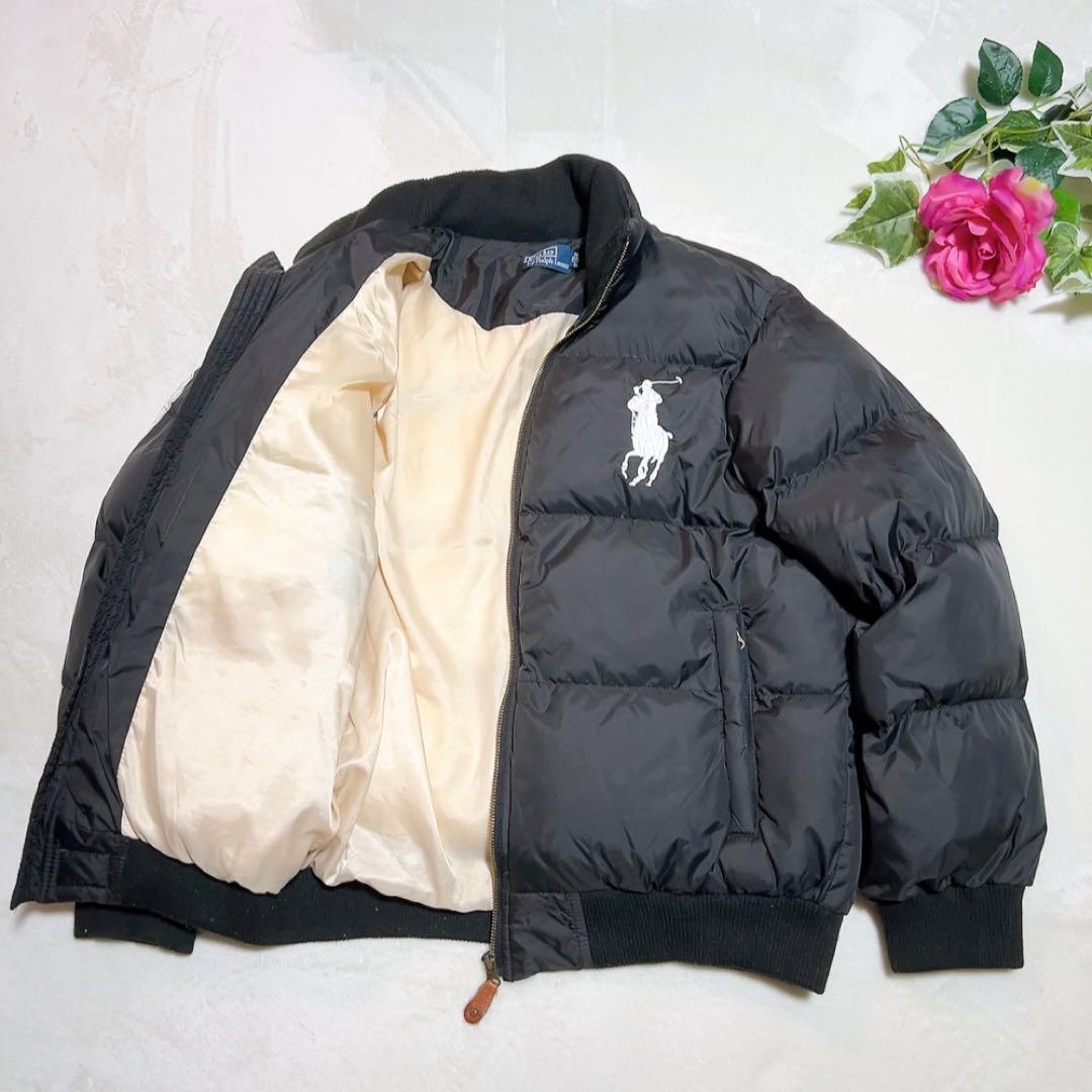 極美品✨ ポロラルフローレン ダウンジャケット スタンドカラー