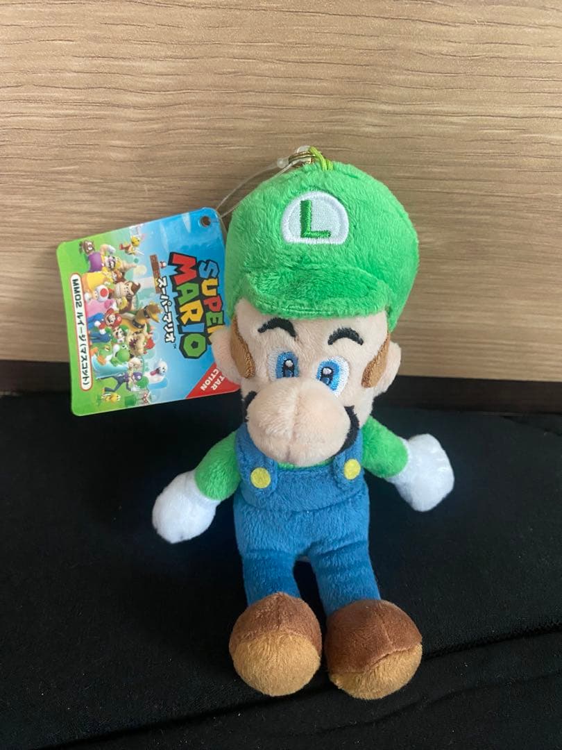 スーパーマリオ ルイージ ぬいぐるみ タグ付き - メルカリ